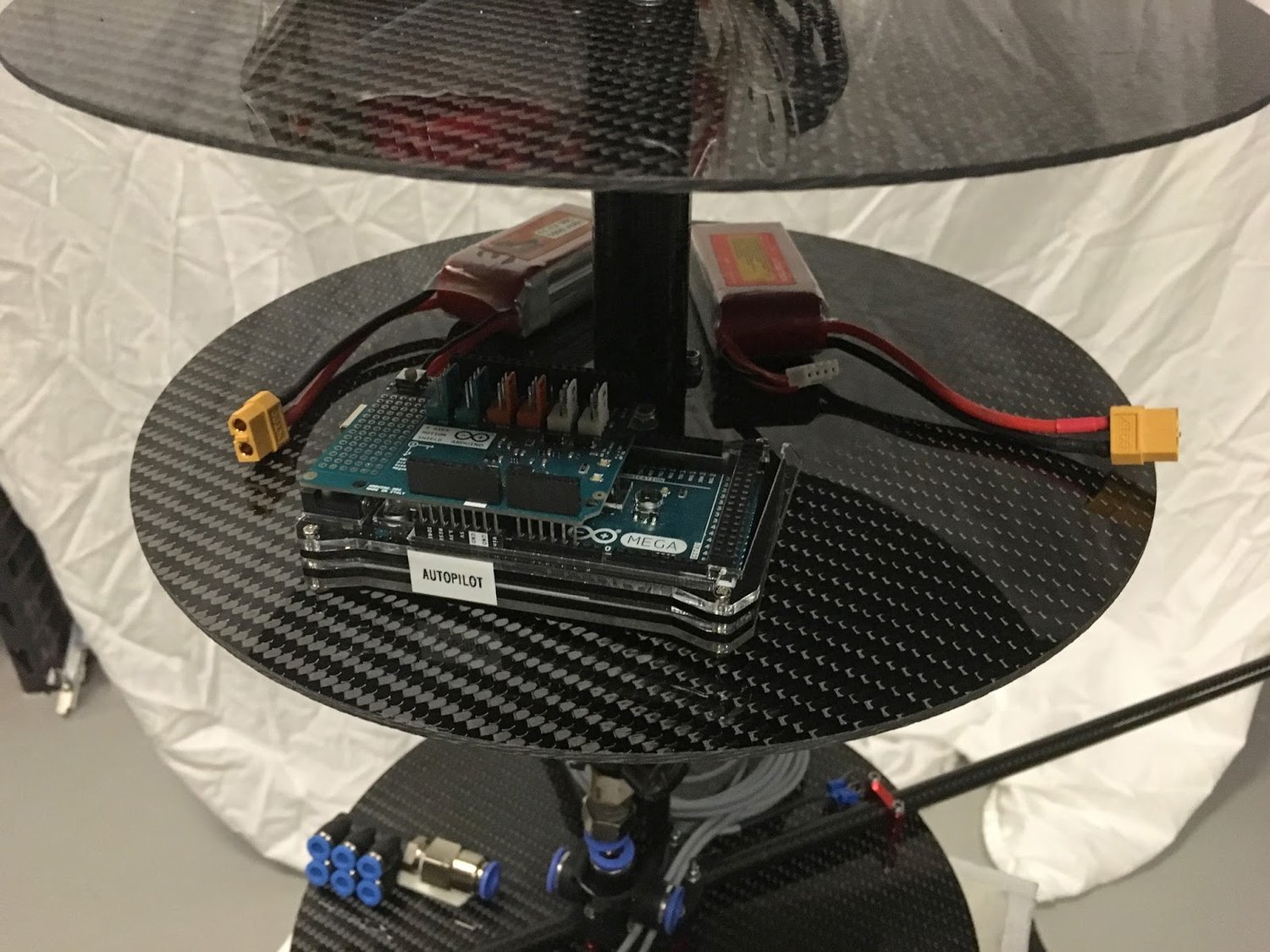Deck 3, Electronics. There will be a total of &nbsp;2 Arduino Megas and 3 LiPo packs.
